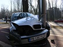 Шофьорът на БМВ-то пред полицаи: Карах малко по-бързо!