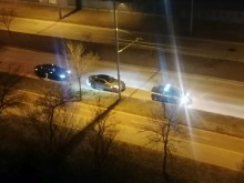 Полицията спипа дрифтаджии с лъскави коли в "Тракия"
