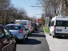 Мощни тапи по бул. "Санкт Петербург“ заради ремонта