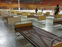 МО показа как ще изглежда Колодрума, ако стане военно-полева болница