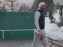 Маестрото показа класа и в снега
