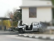 Ето как е станал ударът между влак и автомобил край Пловдив