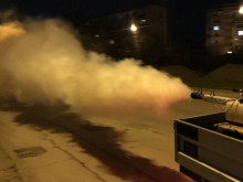 Така пръскат в Пловдив