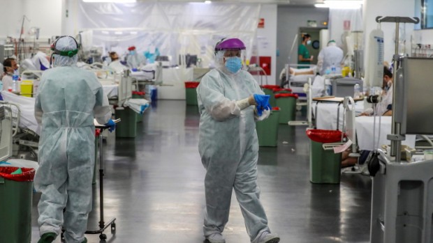 EPA БГНЕС
510 души са починали от коронавирус в Испания за последните