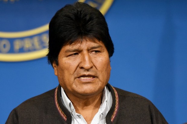 Експрезидентът на Боливия Ево Моралес който беше отстранен през ноември и оттогава