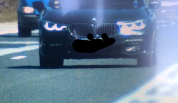 Камерите на пловдивската пътна полиция заснеха БМВ което прелетя с