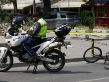 Велосипедистът, блъснат на пешеходна до Гранда, преминал на червенo