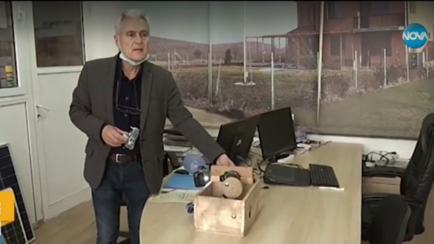 Инженер от Бургас изобрети в домашни условия апарат за обдишване