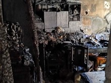 Вижте какво остана след огромния пожар в Пловдив