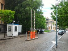 Готова е новата бариера в самия център на Пловдив