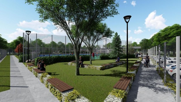 Фейсбук
Новият комплекс за спорт и отдих във Виница ще е