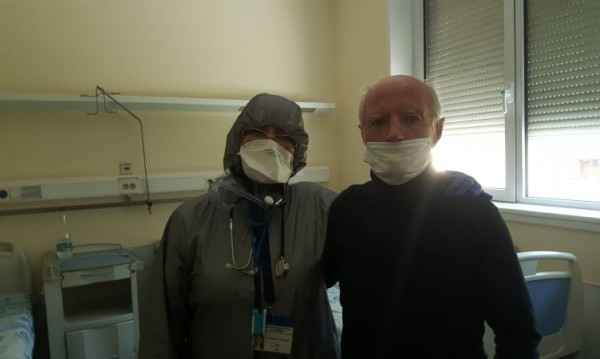 92 годишен мъж пребори коронавируса във ВМА съобщиха от болницата  Началник на