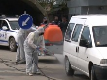 Дезинфекцират и от въздуха ромската махала в Ямбол