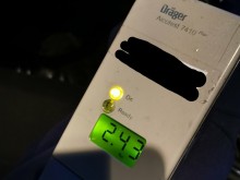 Шофьор подкара ТИР по АМ "Тракия" с 2.43 промила, не му се размина