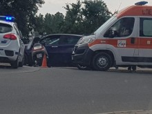 Очевидец: Тежък инцидент с моторист на Водната палата!