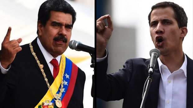 Президентът социалист Николас Мадуро и опозиционният лидер Хуан Гуайдо постигнаха