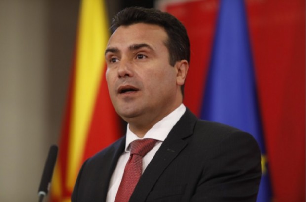 Лидерът на СДСМ Зоран Заев на предизборен митинг в Гевгелия