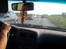 Адско задръстване на един от изходите на Пловдив