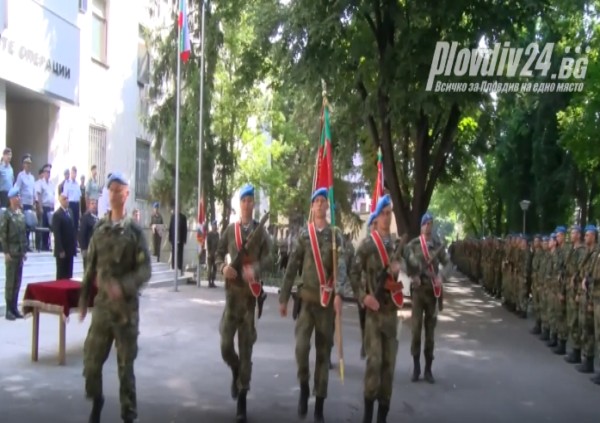 Борисов пред военните в Пловдив: Когато имаме вярата в себе си, сме непобедими