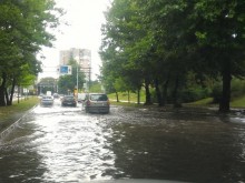 Наводнен е ключов изход за Пловдив, ще се повтори ли кошмарът от миналото лято?
