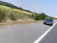 Пловдивчанин засне кола в аварийната на магистрала "Тракия"