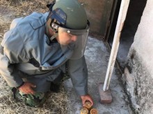 Военнослужещи унищожиха боеприпаси, открити в пловдивско село