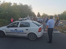 Полицията осуети блокадата от протестиращи на АМ "Тракия"