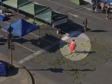 "Жената с бастуна" от Орлов мост искала да попита защо гражданите не могат да минават