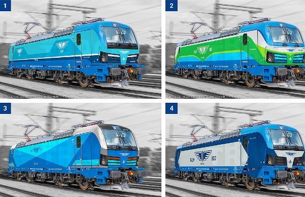 Графичната визия на новите локомотиви Сименс Smartron вече е избрана