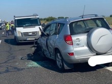 Първа снимка от опита за самоубийство на АМ "Тракия"!