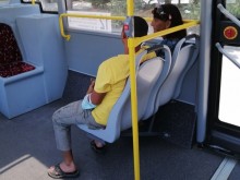 Ето кой се вози в автобусите в Пловдив без маска