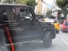 Арестуваха мутрата с G класата, блъснал нарочно кола с бебе