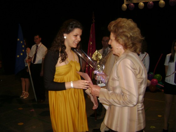 Елена Гешева бе удостоена с награда 