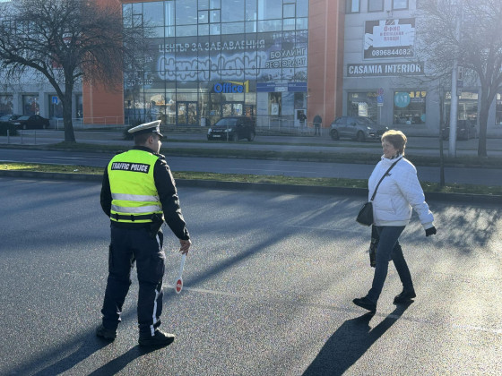В Пловдив глобиха жена за неправилно пресичане