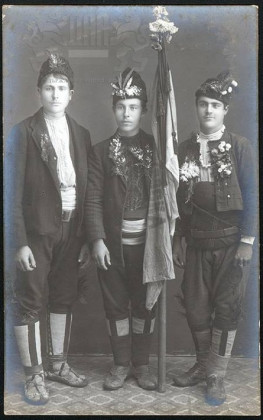 Новобранци. Балканска война. 1912 г. Фотограф – Андрей Андреев.