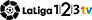 LaLiga 1/2/3 TV logo