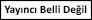 Yayinci Belli Degil logo