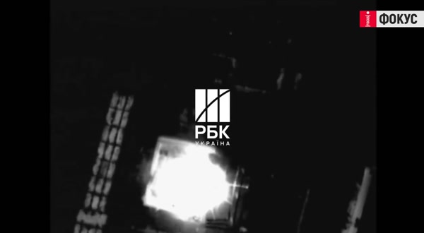 СБУ показа видео на атаката над електрическата подстанция в Курск, която 