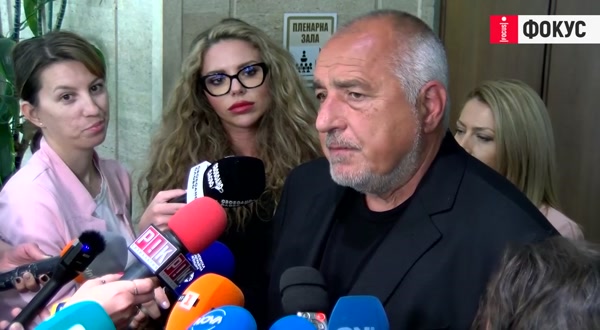 Бойко Борисов: Програмата на кабинета е готова, разговарях с Росен Желязков