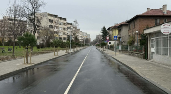Отвориха за движение улица "Славянска"