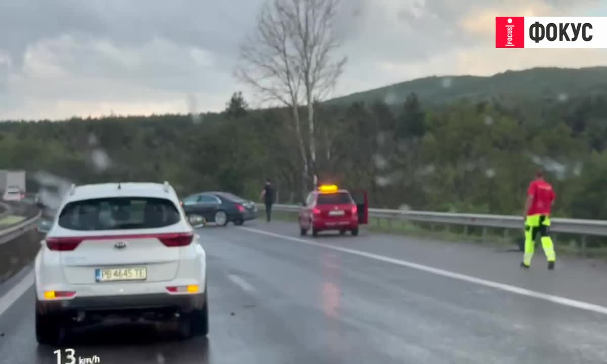 Тежка катастрофа на АМ "Тракия", пътува линейка!