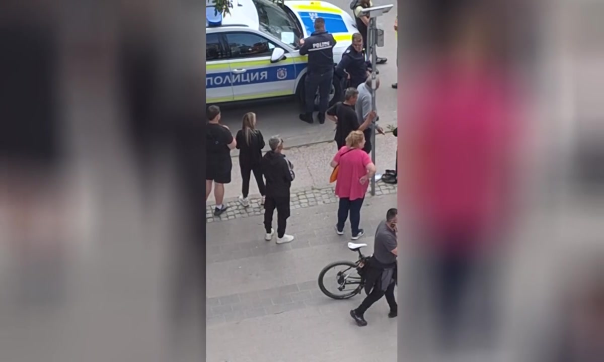 Инцидент в Пловдив, на място има много полиция и граждани!