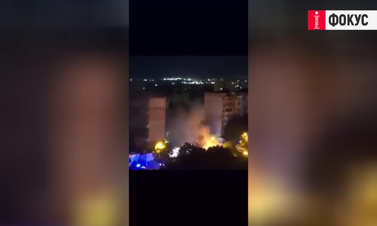 Мощна експлозия, пламъци и тътен: Видео улови моментите на експлозии във Варна