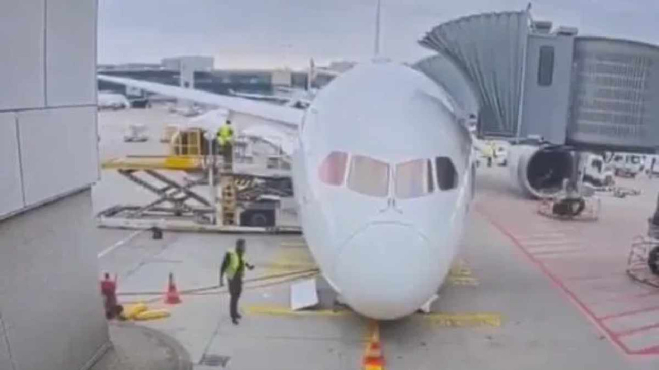 Boeing на Lufthansa се заби на носа си на летище във Франкфурт, има ранени