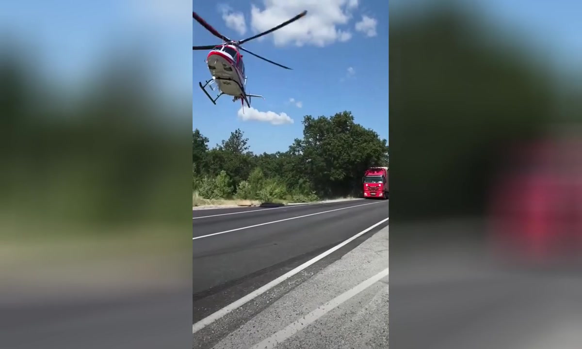 ПТП с жертва в Котленския проход