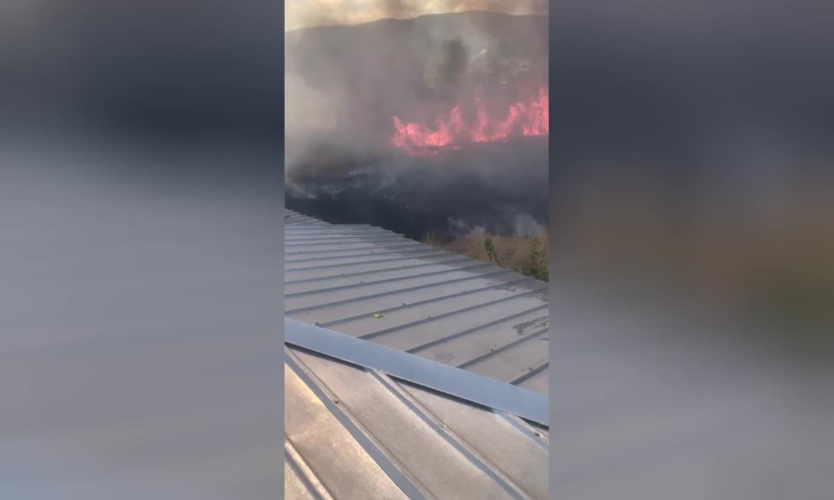 Голям пожар в Асеновград