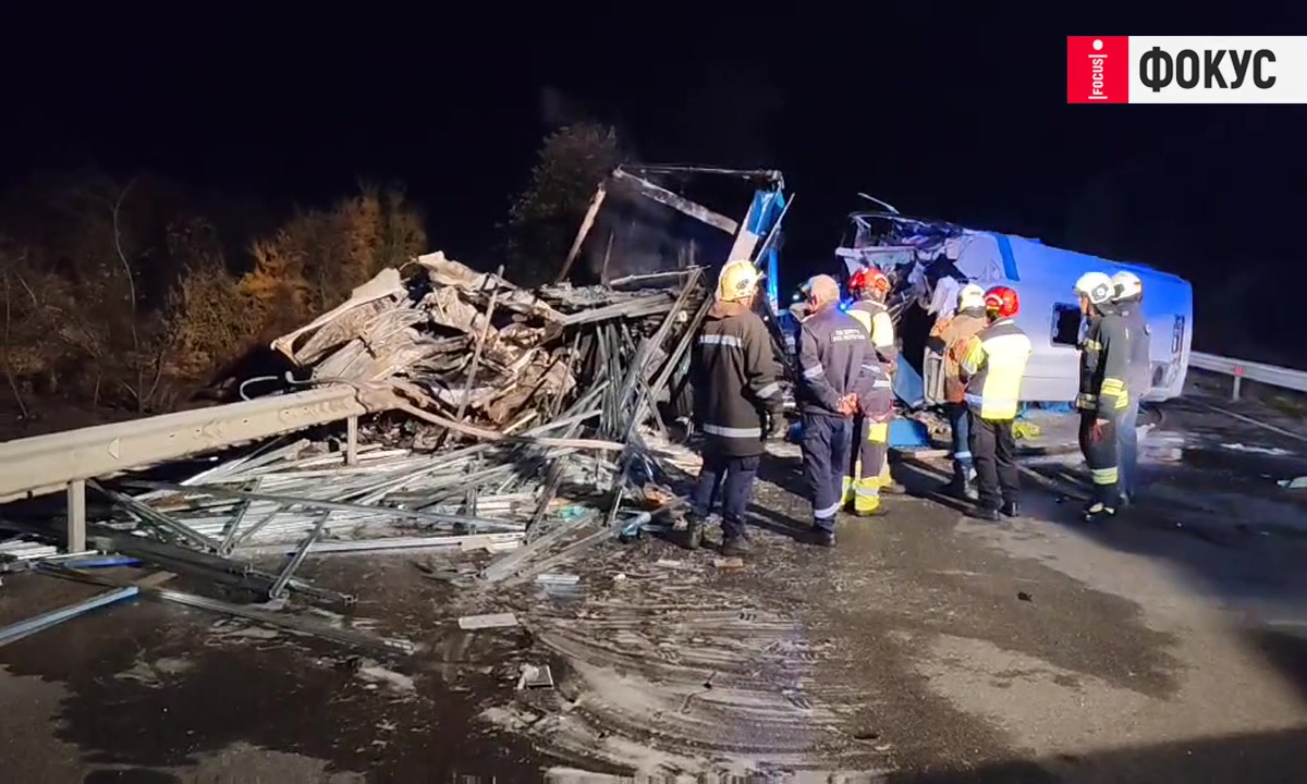 Тежка катастрофа на пътя Пазарджик - Пловдив