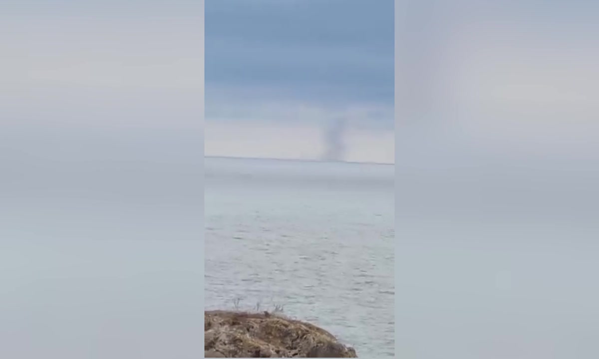 Вижте кадри на дрон-атаката край Калиакра днес