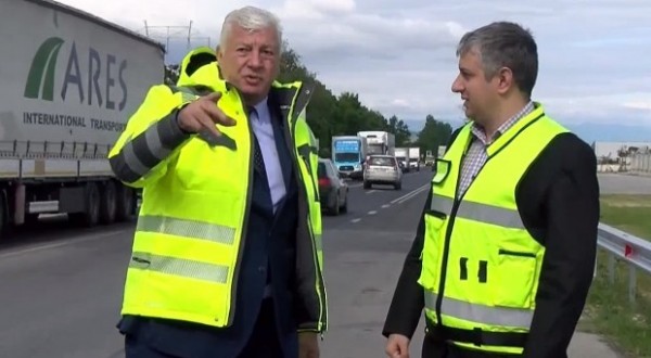 Уникални кадри от Околовръстното!