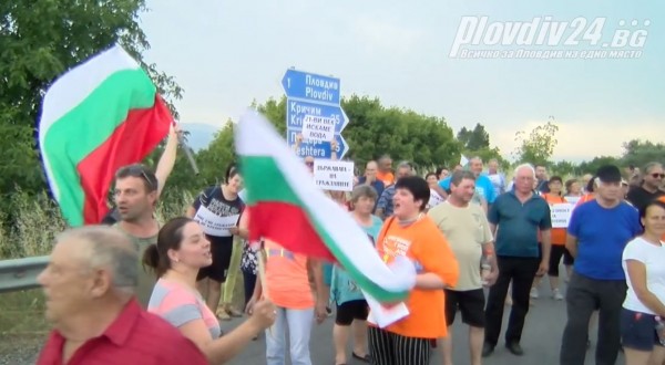 Павел Михайлов се включи в протеста на Брестовица: Заставам зад исканията на хората